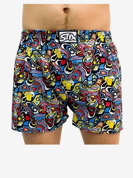 Styx Pánské trenky Styx art klasická guma skica