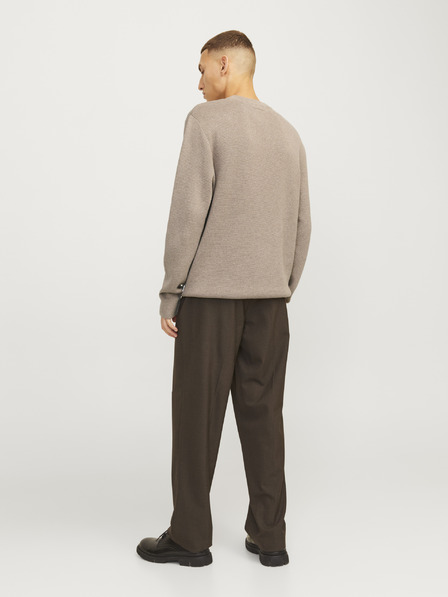 Jack & Jones Béžový pánský svetr Jack & Jones