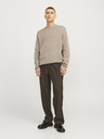 Jack & Jones Béžový pánský svetr Jack & Jones