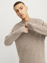 Jack & Jones Béžový pánský svetr Jack & Jones
