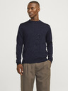 Jack & Jones Tmavě modrý pánský svetr Jack & Jones