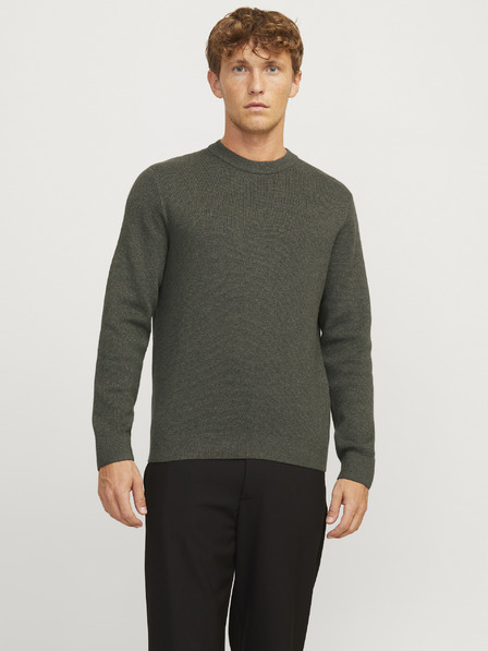 Jack & Jones Khaki pánský svetr Jack & Jones