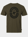 Horsefeathers Triko Powder Badge II - burnt olive velikost L HORSEFEATHERS