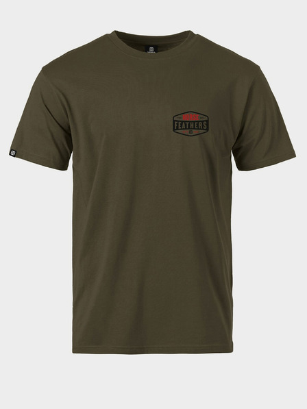 Horsefeathers Triko Hexagon II - burnt olive velikost L HORSEFEATHERS