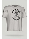 Nebbia Washed oversized tričko GOLDEN AGE 790 M,light grey