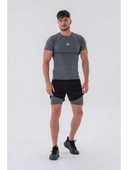 Nebbia Funkční Slim-fit tričko 324 Nebbia