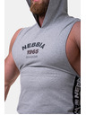 Nebbia Legend-approved tílko s kapucí 191 Light Grey Nebbia