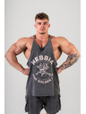 Nebbia Washed muscle back stringer GOLDEN AGE 791 M,black