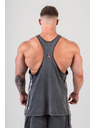 Nebbia Washed muscle back stringer GOLDEN AGE 791 M,black
