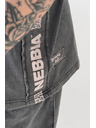 Nebbia Washed muscle back stringer GOLDEN AGE 791 M,black