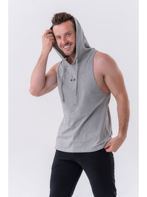 Nebbia Fitness tílko s kapucí 323 Nebbia