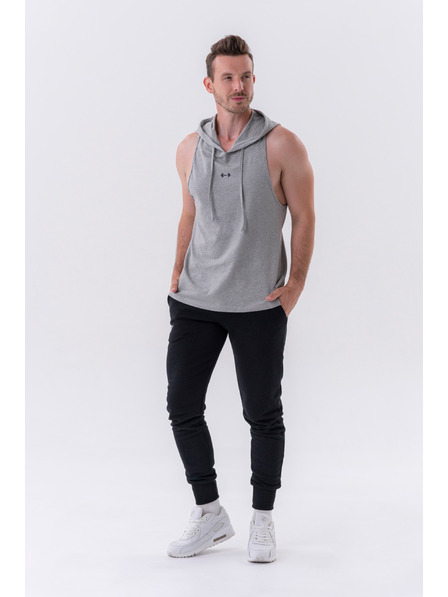 Nebbia Fitness tílko s kapucí 323 Nebbia