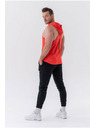 Nebbia Fitness tílko s kapucí 323 Red Nebbia