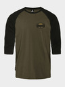 Horsefeathers Triko Hexagon II Raglan - burnt olive velikost L HORSEFEATHERS