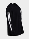 Horsefeathers Triko Tall Typo LS - black velikost L HORSEFEATHERS
