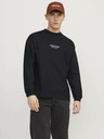 Jack & Jones Černé pánské tričko Jack & Jones