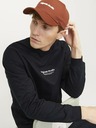 Jack & Jones Černé pánské tričko Jack & Jones