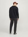 Jack & Jones Černé pánské tričko Jack & Jones