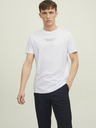 Jack & Jones Bílé pánské tričko Jack & Jones