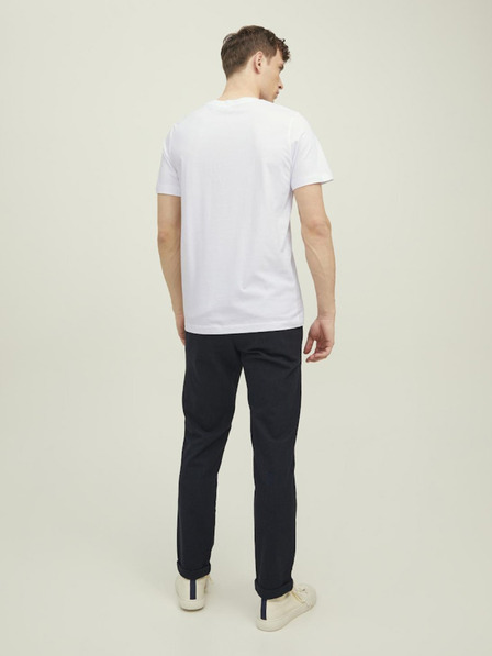 Jack & Jones Bílé pánské tričko Jack & Jones