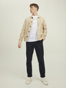 Jack & Jones Bílé pánské tričko Jack & Jones