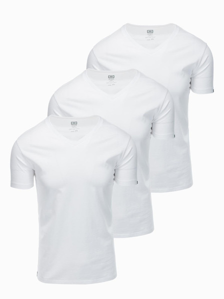 Ombre Clothing Pánské tričko bez potisku - mix 3 pcs Z29 Ombre Clothing