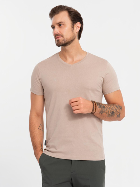 Ombre Clothing Pánské tričko bez potisku - mix 3 pcs Z29 Ombre Clothing