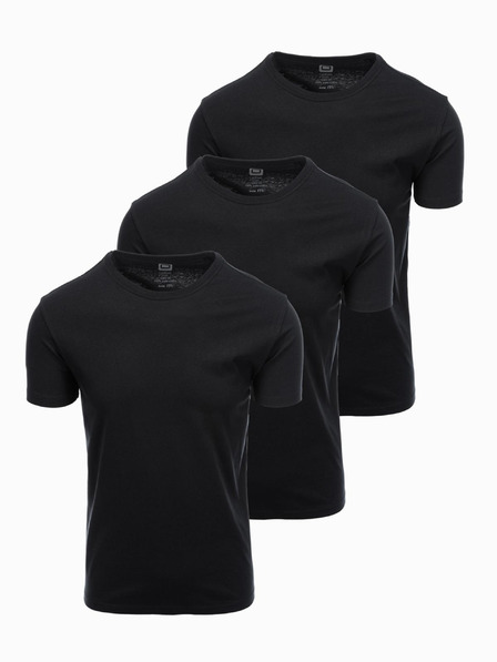 Ombre Clothing Pánské tričko bez potisku - mix 3 pcs Z29 Ombre Clothing