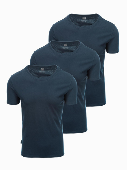 Ombre Clothing Pánské tričko bez potisku - mix 3 pcs Z29 Ombre Clothing