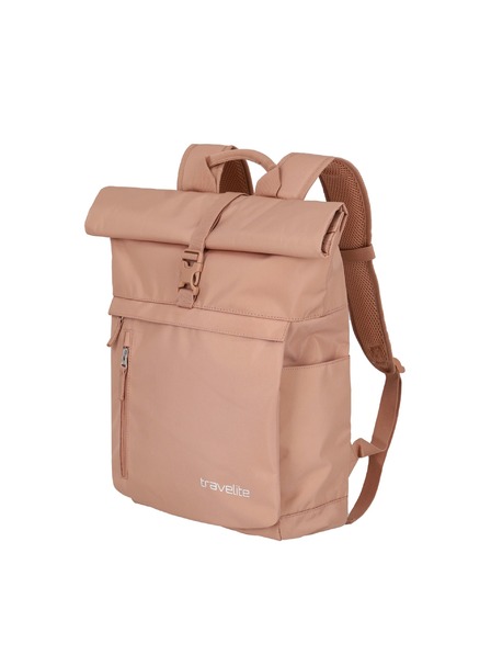 Travelite Batoh Travelite Basics Rollup Backpack Rose