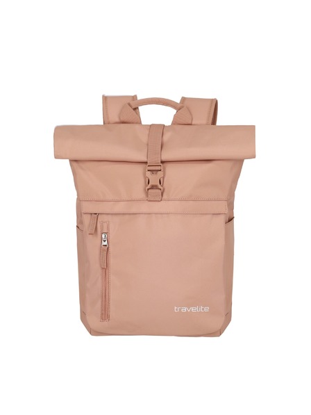 Travelite Batoh Travelite Basics Rollup Backpack Rose