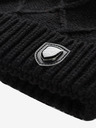ALPINE PRO Hřejivá čepice s bambulí ALPINE PRO GODERE black