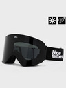 Horsefeathers Snowboardové brýle Edmond - black/smoke HORSEFEATHERS