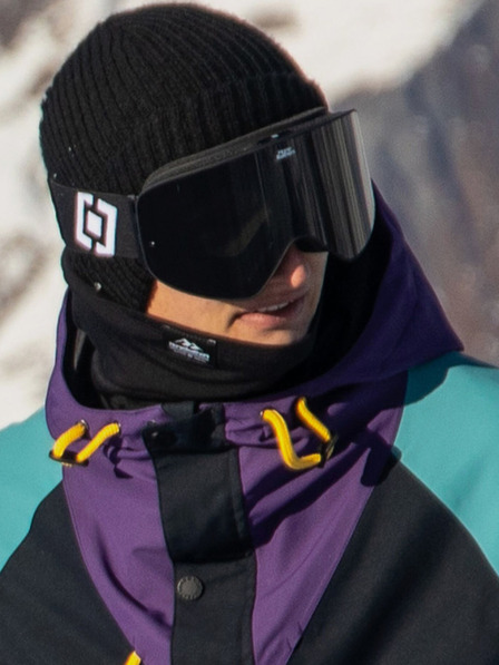 Horsefeathers Snowboardové brýle Edmond - black/smoke HORSEFEATHERS