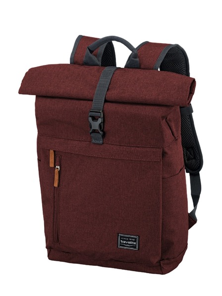 Travelite Batoh Travelite Basics Roll-up Backpack Bordeaux