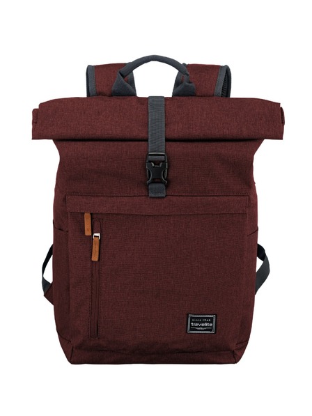 Travelite Batoh Travelite Basics Roll-up Backpack Bordeaux