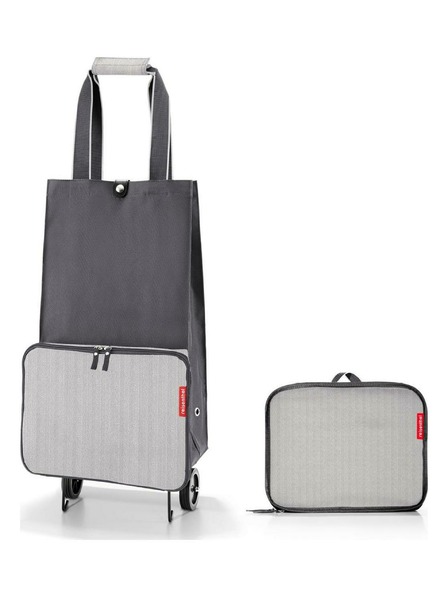 Reisenthel Brašna Reisenthel Foldabletrolley Herringbone Grey
