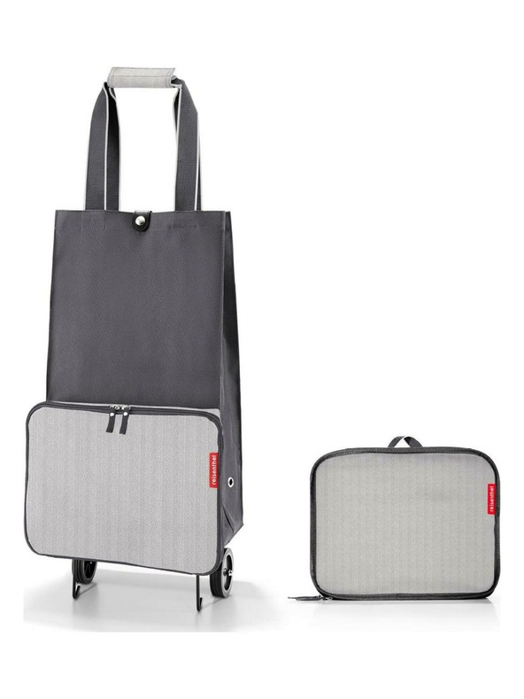 Reisenthel Brašna Reisenthel Foldabletrolley Herringbone Grey
