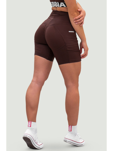Nebbia Leginové šortky s vysokým pasem 9″ FIT&SMART 575 Nebbia