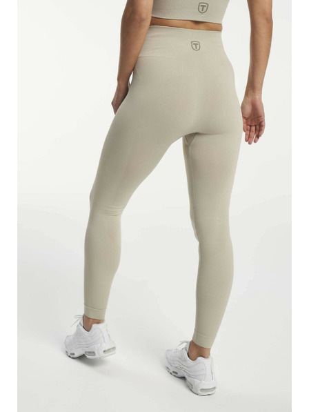 Tenson dámské bezešvé funkční elasťáky TENSON Seamless Tights W béžové