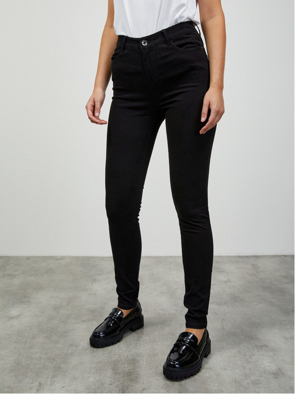 ZOOT.lab Černé dámské slim fit kalhoty ZOOT.lab Anna