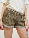 Ragwear Khaki dámské kraťasy s páskem Ragwear Heaven A