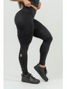 Nebbia NEBBIA Dámské sportovní legíny se síťkou INTENSE Mesh 838 Gold Nebbia