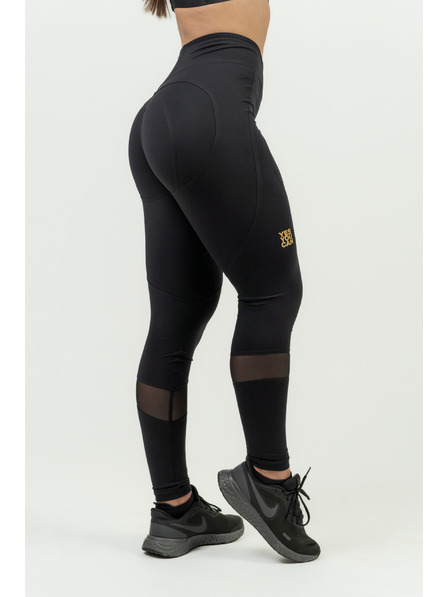 Nebbia NEBBIA Dámské tvarující push-up legíny INTENSE Heart-Shaped 843 Gold Nebbia