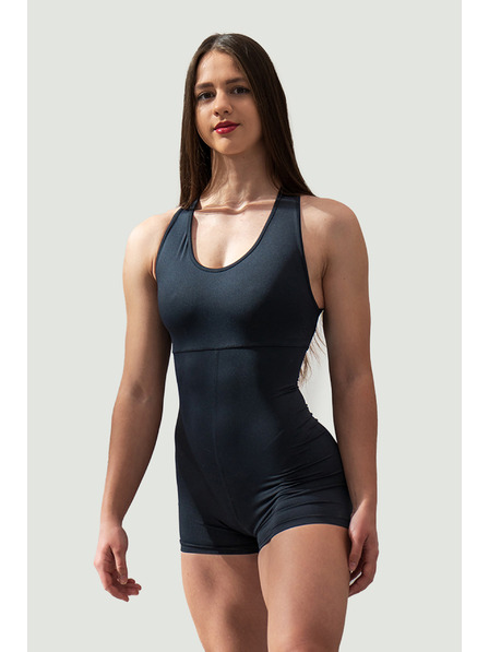 Nebbia Sportovní overal krátký 5″ GYM RAT 287 Nebbia