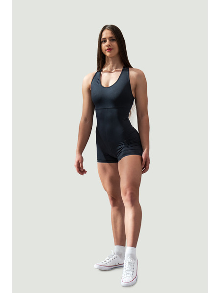 Nebbia Sportovní overal krátký 5″ GYM RAT 287 Nebbia