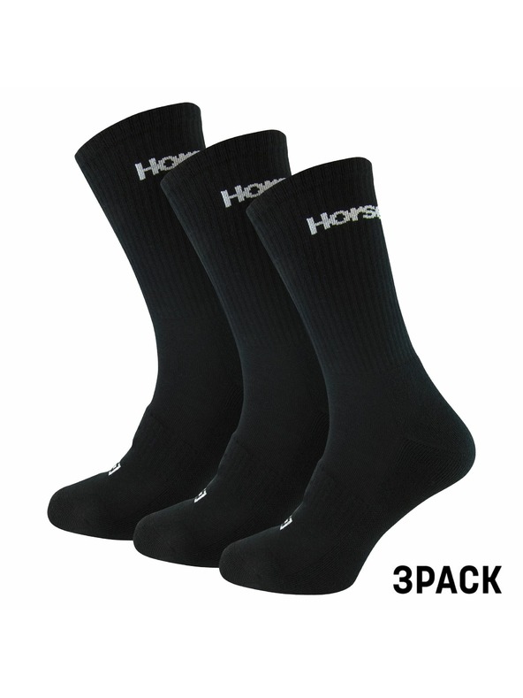 Horsefeathers Ponožky Delete Premium Wmns 3Pack - black velikost 5 - 7 HORSEFEATHERS