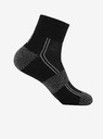 ALPINE PRO Unisex ponožky s coolmax technologií ALPINE PRO 3HARE 2 černá