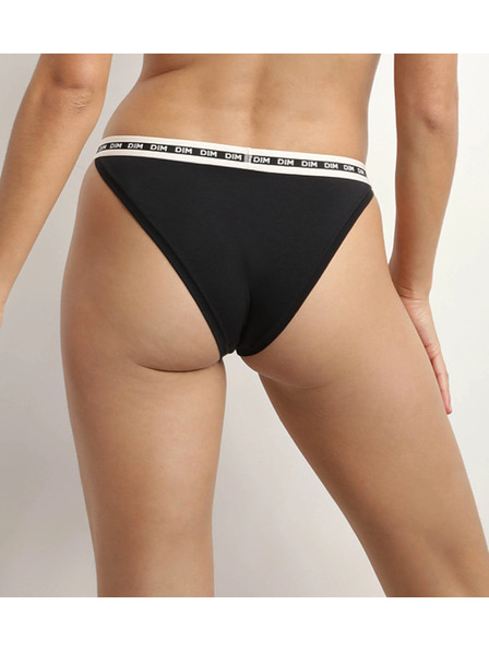 DIM DIM ICONS THONG - Dámská tanga - černá