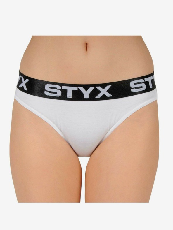 Styx Dámské kalhotky Styx sport bílé